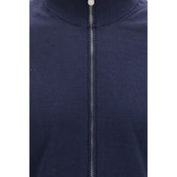 Brunello Cucinelli Blue Cotton Cardigan