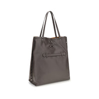 Zanellato Gray Calf Leather Bos Taurus Shoulder Bag