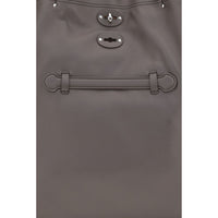 Zanellato Gray Calf Leather Bos Taurus Shoulder Bag