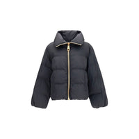 Balmain Black Viscose Full-Length Jacket