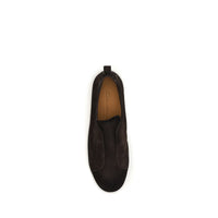 Santoni Brown Calf Leather Bos Taurus Sneakers