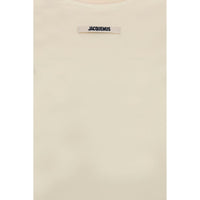 Jacquemus Beige Cotton Long Sleeve T-Shirt