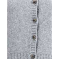 Lisa Yang Gray Cashmere Cardigan