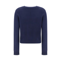 Lisa Yang Blue Cashmere Sweater