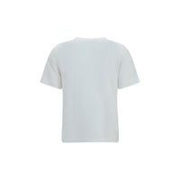 Burberry White Cotton T-Shirt