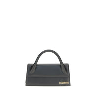Jacquemus Black Calf Leather Bos Taurus Shoulder Bag