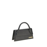 Jacquemus Black Calf Leather Bos Taurus Shoulder Bag