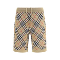 Burberry Beige Cotton Bermuda Shorts