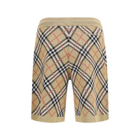 Burberry Beige Cotton Bermuda Shorts