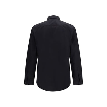 Burberry Black Cotton Dress Shirt