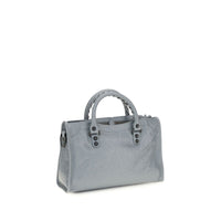 Balenciaga Blue Lamb Ovis Aries Aries Shoulder Bag