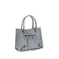 Balenciaga Blue Lamb Ovis Aries Aries Shoulder Bag