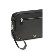 Valentino Garavani Black Calf Leather Bos Taurus Wallet