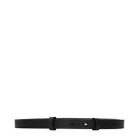 Burberry Black Leather Regular Belt