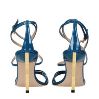 Tom Ford Blue Leather Stiletto Heel Sandals