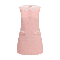 Self-Portrait Multicolor Polyester Casual Dress