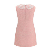 Self-Portrait Multicolor Polyester Casual Dress