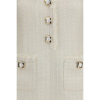 Self-Portrait Beige Polyamide Casual Dress
