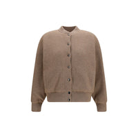 Brunello Cucinelli Beige Cashmere Bomber