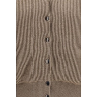 Brunello Cucinelli Beige Cashmere Bomber