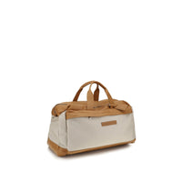 Brunello Cucinelli Beige Calf Leather Bos Taurus Luggage And Travel