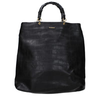 Jil Sander Black Leather Handbag