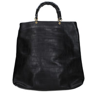 Jil Sander Black Leather Handbag