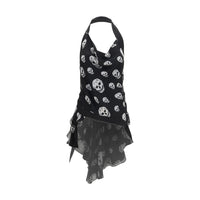 Alexander McQueen Black Silk Sleeveles T-Shirt