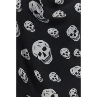 Alexander McQueen Black Silk Sleeveles T-Shirt