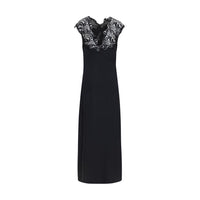Ferragamo Black Silk Cocktail Dress