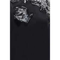 Ferragamo Black Silk Cocktail Dress
