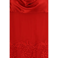 Ferragamo Multicolor Silk Cocktail Dress