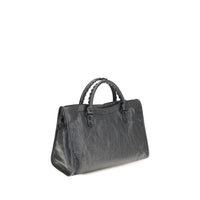 Balenciaga Gray Lamb Ovis Aries Aries Shoulder Bag