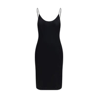 Saint Laurent Black Viscose Cocktail Dress