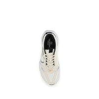Valentino Garavani White Fabric Low Top Sneakers