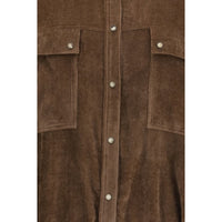 Brunello Cucinelli Brown Viscose Pattern Shirt