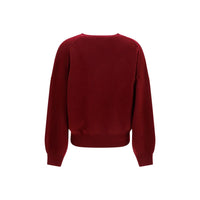 Lisa Yang Bordeaux Cashmere Sweater
