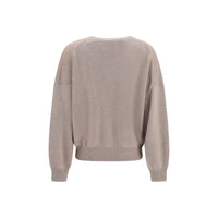 Lisa Yang Beige Cashmere Sweater