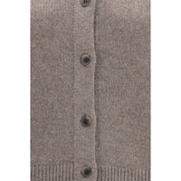 Lisa Yang Beige Cashmere Cardigan