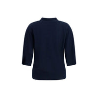 Lisa Yang Blue Cashmere Sweater