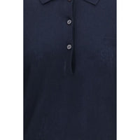 Lisa Yang Blue Cashmere Sweater