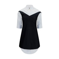 Balenciaga Black Wool Oves Aries Casual Dress