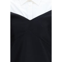 Balenciaga Black Wool Oves Aries Casual Dress
