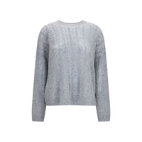 Lisa Yang Gray Cashmere Sweater