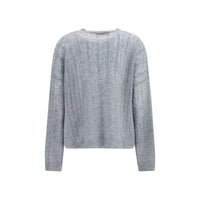 Lisa Yang Gray Cashmere Sweater