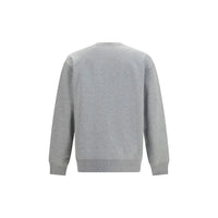 Balmain Gray Cotton Sweatshirt