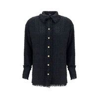 Balmain Black Polyamide Shirt