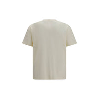 Palm Angels Beige Cotton T-Shirt