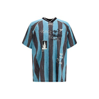 Palm Angels Blue Cotton Sportswear