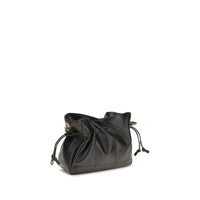 Saint Laurent Black Lamb Ovis Aries Aries Shoulder Bag